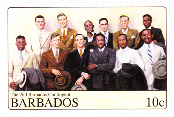 images/people/Greystone_Doyle_Cumberbatch/Barbados-Second-Contingent-Stamp