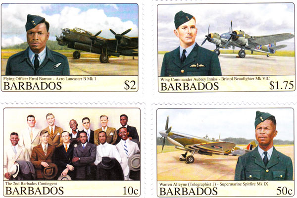 images/people/Greystone_Doyle_Cumberbatch/Barbados_Second_Contingent/Barbados-Second-Contingent-Stamps-Set