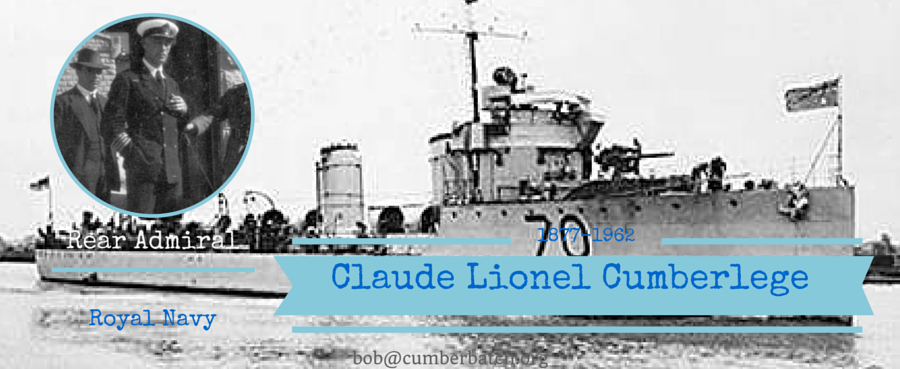 Rear Admiral Claude Lionel Cumberlege