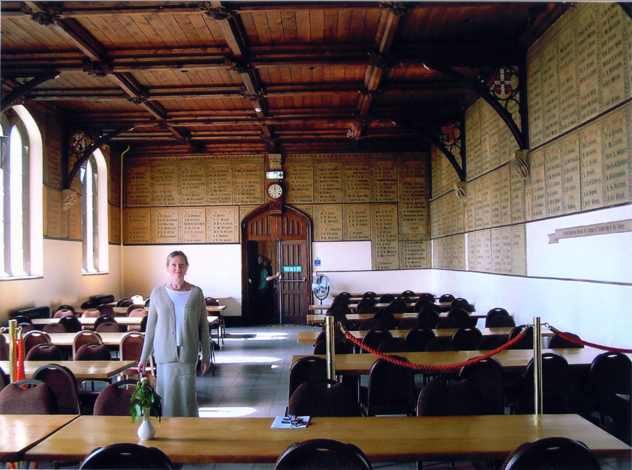 Helen Ashton at the Royal Agricultural College, Cirencester